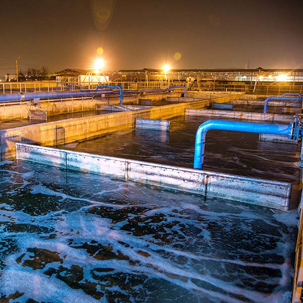 Behandling av industrivatten