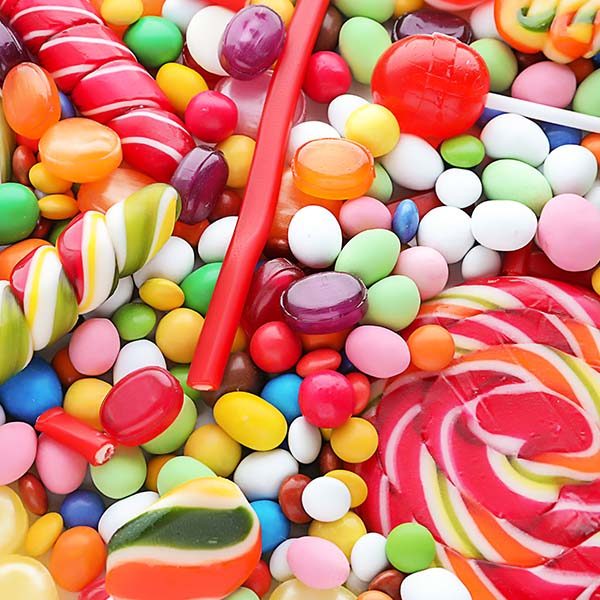 Déchets de confiserie